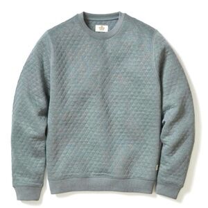NWT Marine Layer Corbet Quilted Crewneck